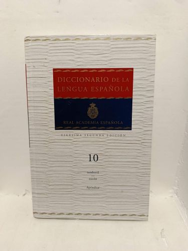 Portada del libro de DICCIONARIO DE LA LENGUA ESPAÑOLA. TOMO 10. Real Academia Española