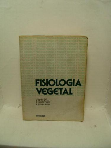 Portada del libro de FISIOLOGIA VEGETAL