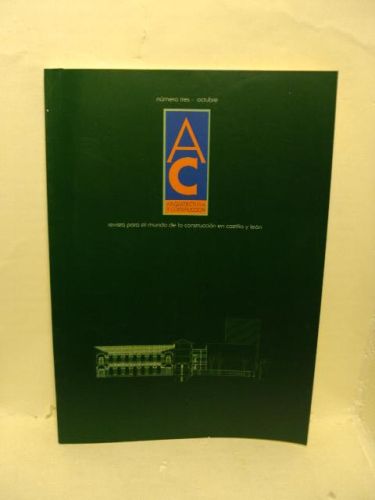 Portada del libro de ARQUITECTURA Y CONSTRUCCIÓN NÚMERO 3