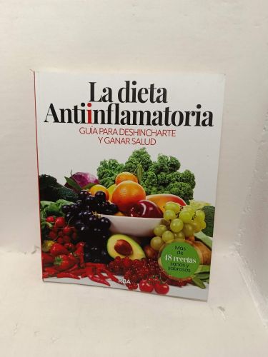 Portada del libro de LA DIETA ANTIINFLAMATORIA. Guía para deshincharte y ganar salud