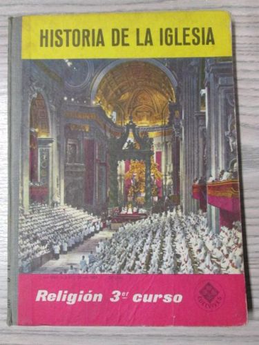 Portada del libro de HISTORIA DE LA IGLESIA. RELIGIÓN 3er CURSO