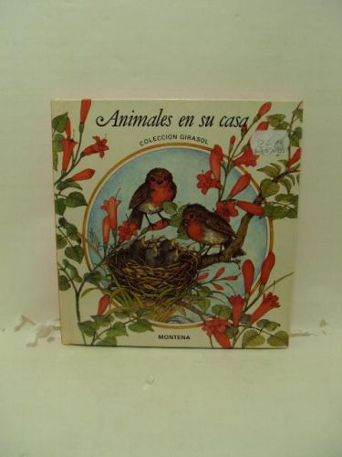 Portada del libro de ANIMALES EN SUS CASAS