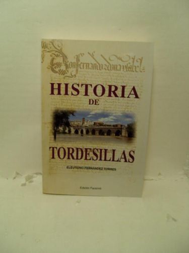 Portada del libro de HISTORIA DE TORDESILLAS