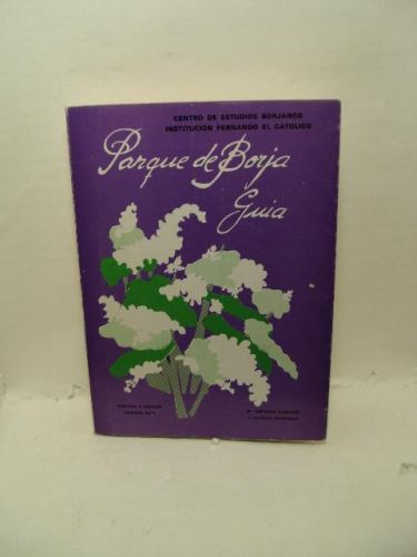 Portada del libro de PARQUE DE BORJA : Guía