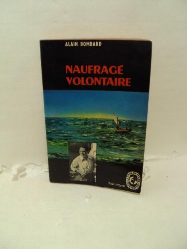 Portada del libro de NAUFRAGGÉ VOLONTAIRE