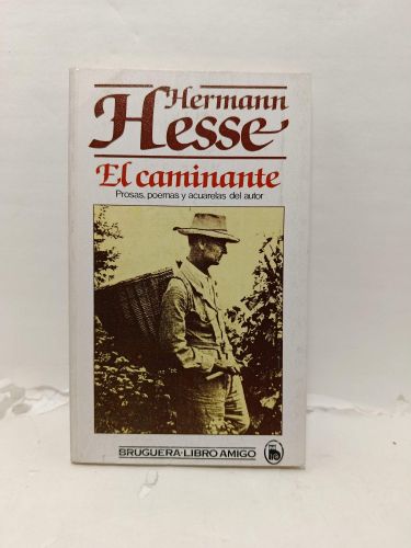 Portada del libro de EL CAMINANTE. Prosas, poemas y acuarelas del autor
