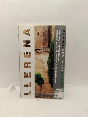 Portada del libro de MONOGRAFÍA HISTÓRICO-DESCRIPTIVA DE LA CIUDAD DE LLERENA