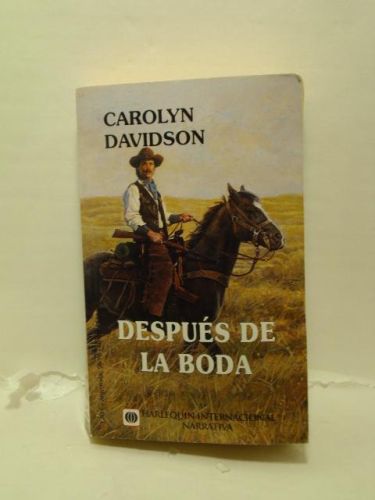 Portada del libro de DESPUÉS DE LA BODA