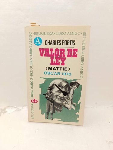 Portada del libro de VALOR DE LEY (MATTIE) OSCAR 1970