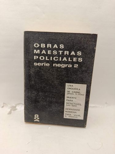 Portada del libro de OBRAS MAESTRAS POLICIALES. Serie negra 2