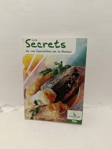 Portada del libro de LES SECRETS DE NOS SPECIALITES DE LA MAISON TOME 2