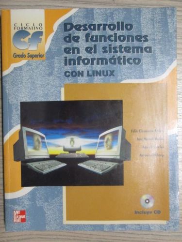 Portada del libro de DESARROLLO DE FUNCIONES EN EL SISTEMA INFORMATICO CON LINUX