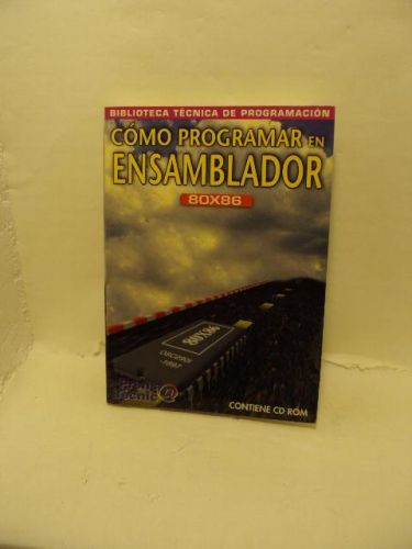 Portada del libro de CÓMO PROGRAMAR EN ENSAMBLADOR
