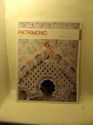 Portada del libro de PATRIMONIO Número 37  (Abr. May. Jun. 2009)