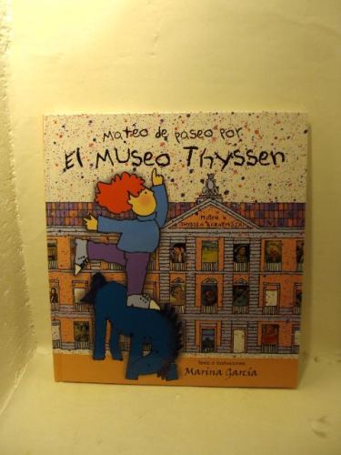 Portada del libro de MATEO DE PASEO POR EL MUSEO THYSSEN