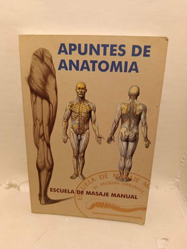 Portada del libro de APUNTES DE ANATOMIA