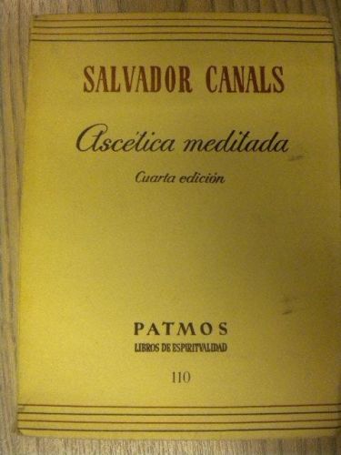 Portada del libro de ASCÉTICA MEDITADA
