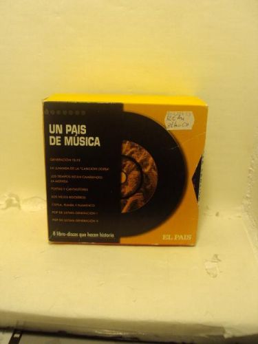 UN PAÍS DE MÚSICA (8 libros/CD)