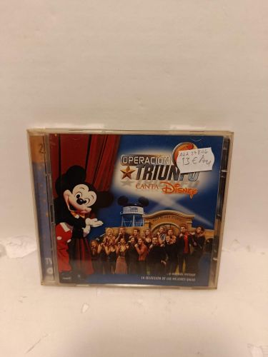 OPERACIÓN TRIUNFO, Canta Disney (2 CDs) ...y además incluye La Selección de las Mejores Galas