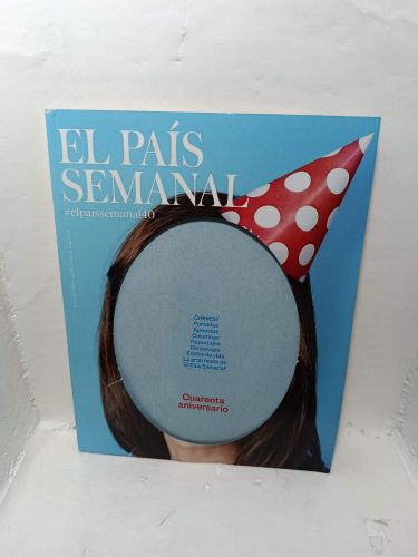 EL PAÍS SEMANAL, #elpaissemanal40. Cuarenta aniversario