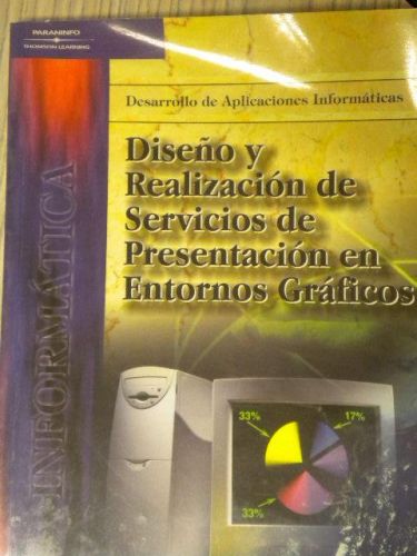 Portada del libro de DISEÑO Y REALIZACIÓN DE SERVCICIOS DE PRESENTACIÓN EN ENTORNOS GRÁFICOS