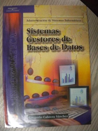 Portada del libro de SISTEMAS GESTORES DE BASES DE DATOS
