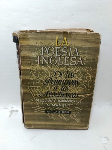 LA POESÍA INGLESA DE LOS PRIMITIVOS A LOS NEOCLÁSICOS