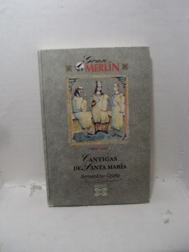 Portada del libro de CANTIGAS DE SANTA MARÍA DE ALFONSO X
