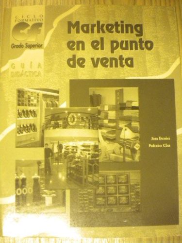 Portada del libro de MARKETING EN EL PUNTO DE VENTA GUÍA DIDÁCTICA