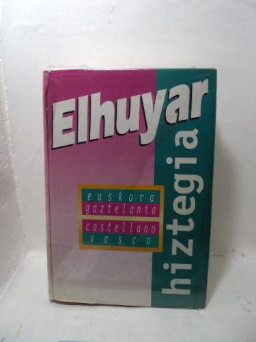 Portada del libro de HIZTEGIA. Euskara-gaztelania, castellano-vasco