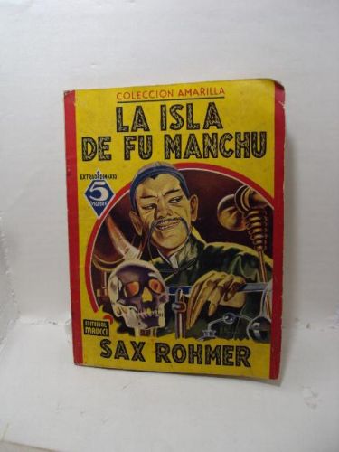 Portada del libro de LA ISLA DE FU MANCHU