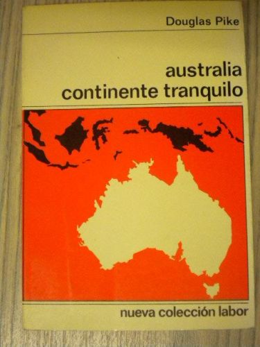 Portada del libro de AUSTRALIA CONTITNENTE TRANQUILO