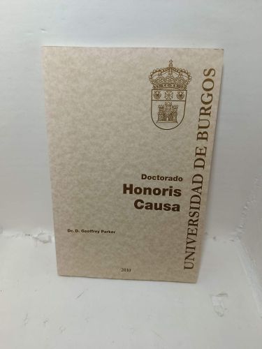 Portada del libro de DOCTORADO HONORIS CAUSA