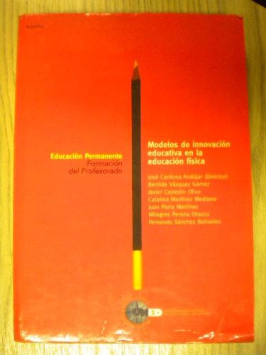 Portada del libro de MODELOS DE INNOVACIÓN EDUCATIVA EN LA EDUCACIÓN FÍSICA