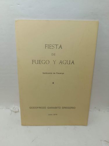 FIESTA DE FUEGO Y AGUA. Santovenia de Pisuerga