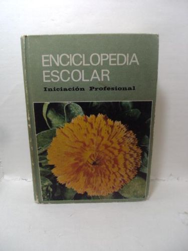 Portada del libro de ENCICLOPEDIA ESCOLAR H. S. R. Iniciación Profesional (doce-quince años)