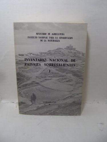 Portada del libro de INVENTARIO NACIONAL DE PAISAJES SOBRESALIENTES I