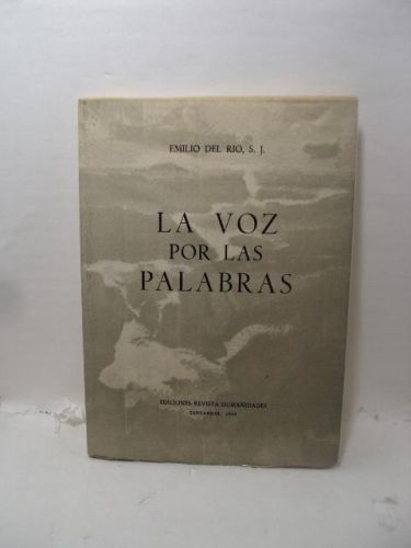 Portada del libro de LA VOZ POR LAS PALABRAS