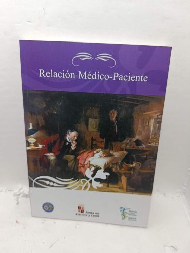 Portada del libro de RELACIÓN MÉDICO PACIENTE