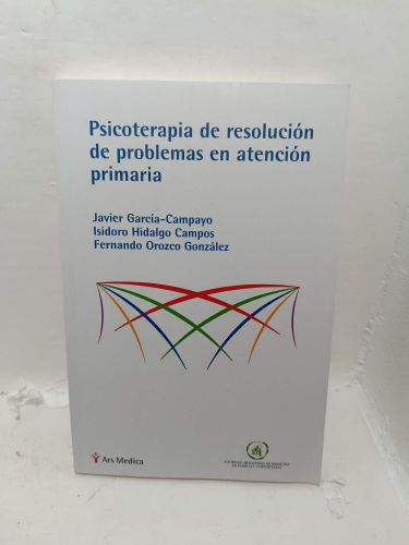 Portada del libro de PSICOTERAPIA DE RESOLUCIÓN DE PROBLEMAS EN ATENCIÓN PRIMARIA
