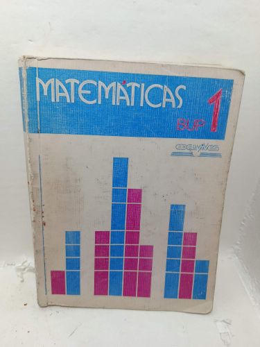 Portada del libro de MATEMÁTICAS, BUP 1º