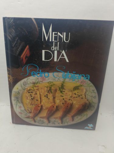 Portada del libro de MENÚ DEL DÍA
