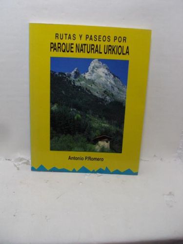 Portada del libro de RUTAS Y PASEOS POR PARQUE NATURAL DE URKIOLA
