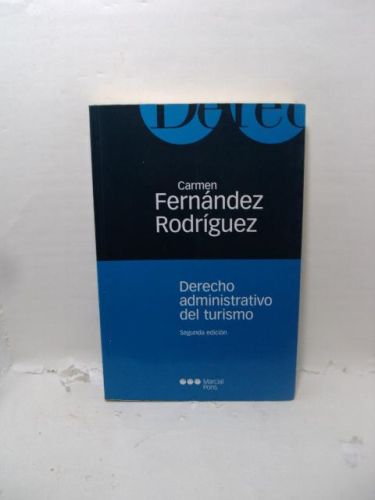 Portada del libro de DERECHO ADMINISTRATIVO DEL TURISMO
