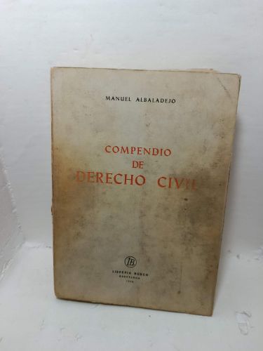 COMPENDIO DE DERECHO CIVIL