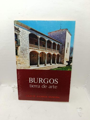 Portada del libro de BURGOS TIERRA DE ARTE