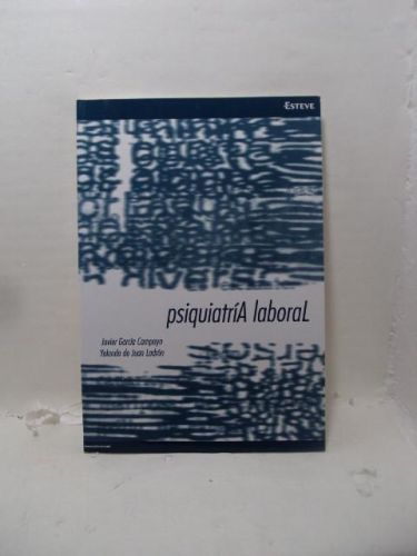 Portada del libro de PSIQUIATRÍA LABORAL