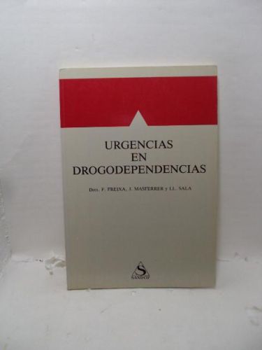 Portada del libro de URGENCIAS EN DROGODEPENDENCIAS