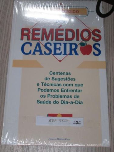 Portada del libro de DOS REMEIDOS CASEIROS. CENTENAS DE SUGESTOES E TÉCNICAS COM QUE PODEMOS ENFRENTAR OS PROBLEMAS DE SAÚDE...