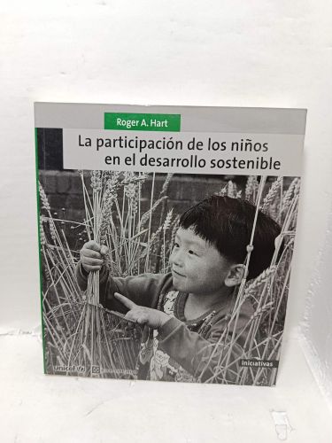 Portada del libro de LA PARTICIPACIÓN DE LOS NIÑOS EN EL DESARROLLO SOSTENIBLE